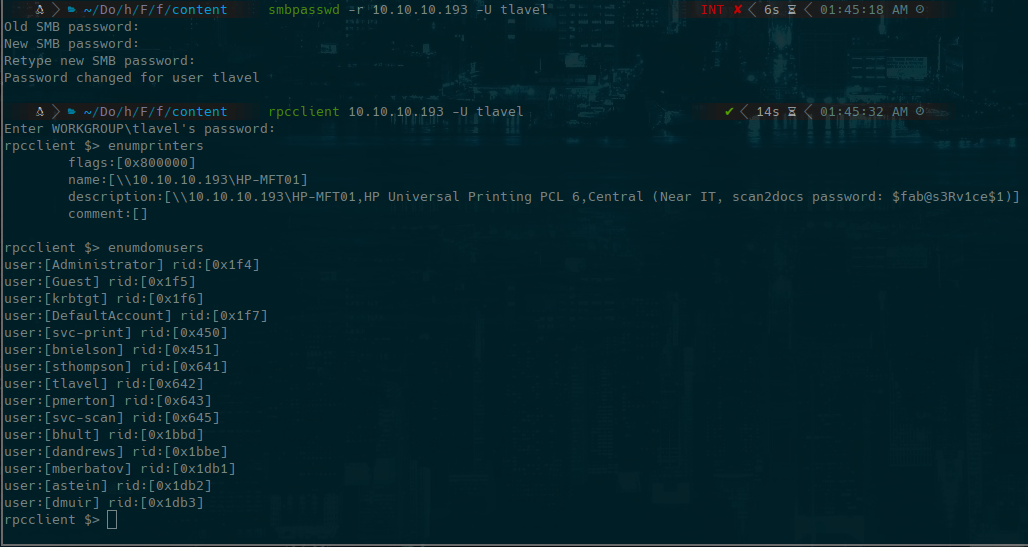 rpcclient