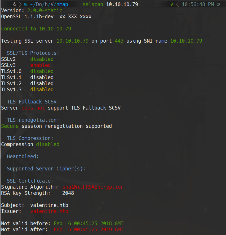 sslscan