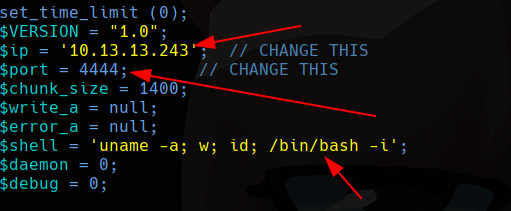 edit shell
