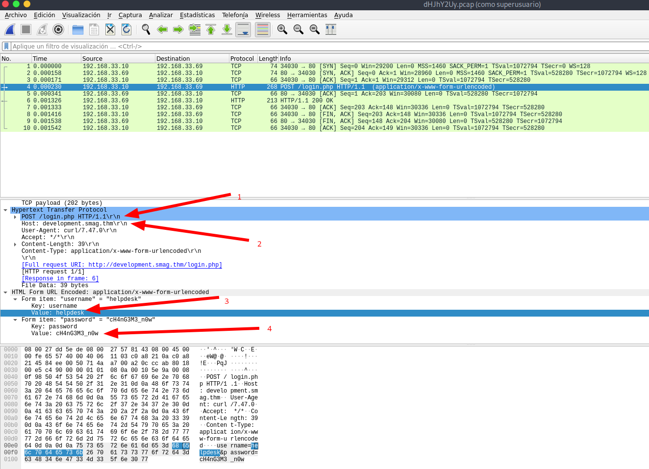 pcap analysis
