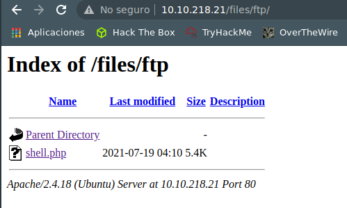 file visible